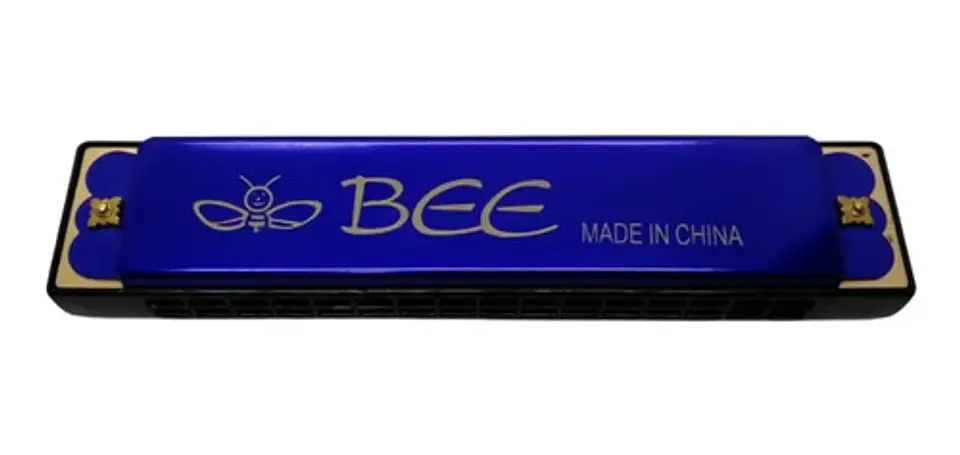 Bee Harmonica Df16 Cromática 16 Celdas Con Estuche 2