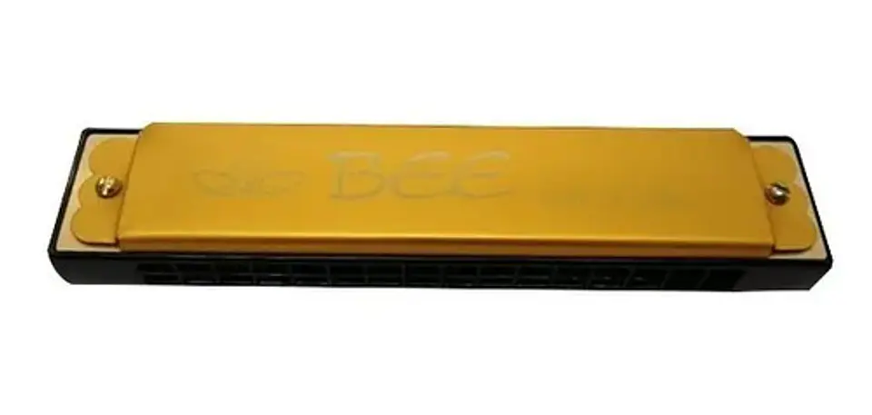 Bee Harmonica Df16 Cromática 16 Celdas Con Estuche 5