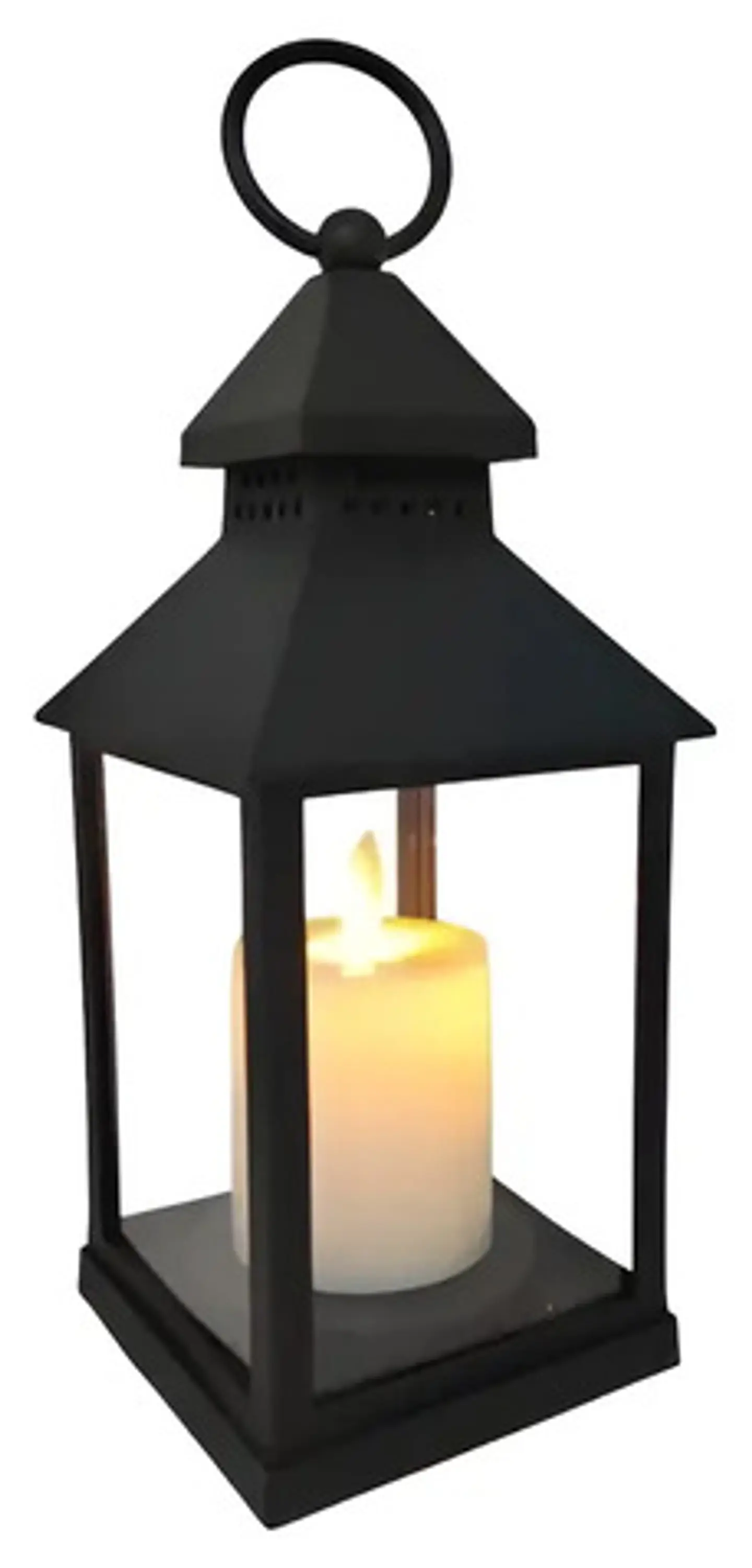 Farol Vela Eléctrica Led Luz X 1 Und Decoración Lampara 20cm 1