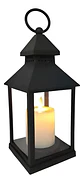 Farol Vela Eléctrica Led Luz X 1 Und Decoración Lampara 20cm - Miniatura 1