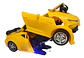 Carro Control Amarillo Robot Sonido Luces Transformers Jugue - Miniatura 3