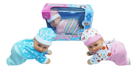 Gateadores Bebes Muñecos Muñecas Juguete Niñas Gatear Baby 