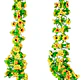 Enredadera 1 Paquete 218  Cm Hoja Mata Flores Rosas 119-79 - Miniatura 2