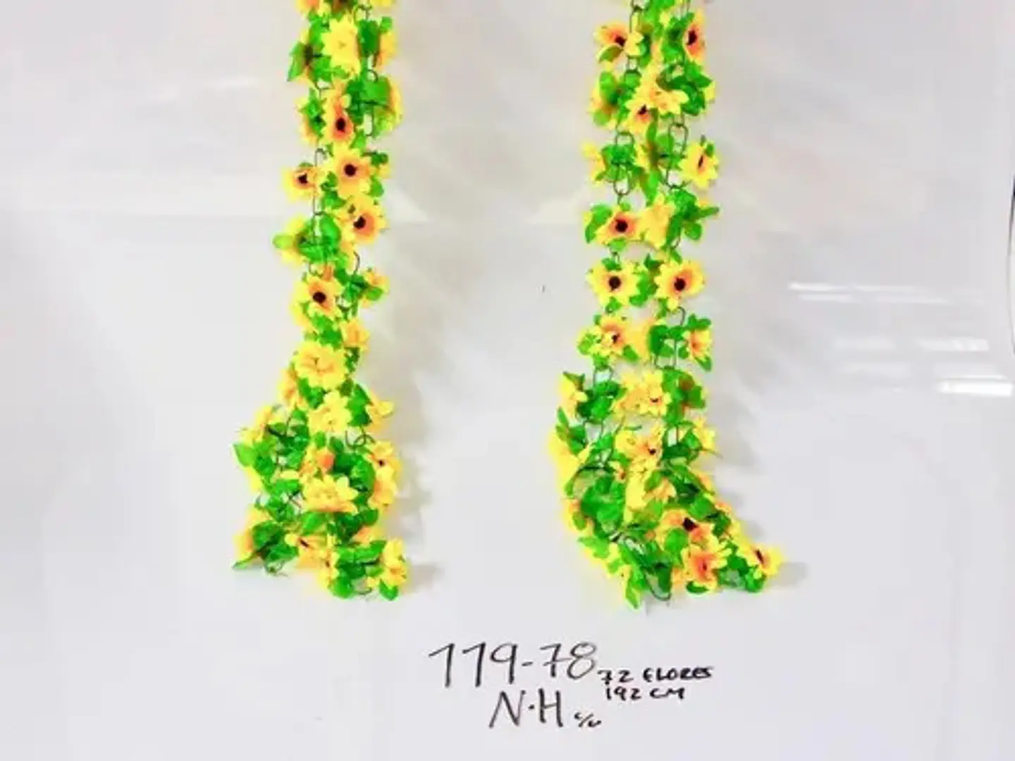 Enredadera 1 Paquete 218  Cm Hoja Mata Flores Rosas 119-79 3