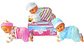 Bebes Gateadores Baby Muñecos Muñecas Juguete Gatear 3360-9 - Miniatura 3