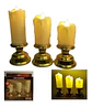 Vela Luz Luces X3 Und Velón Pila Altar Decoracion Religuioso - Miniatura 1
