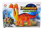 Dinosaurio Pone Huevos 40cm 2 Cabezas Sonido Luz  Rex 666-5a - Miniatura 2