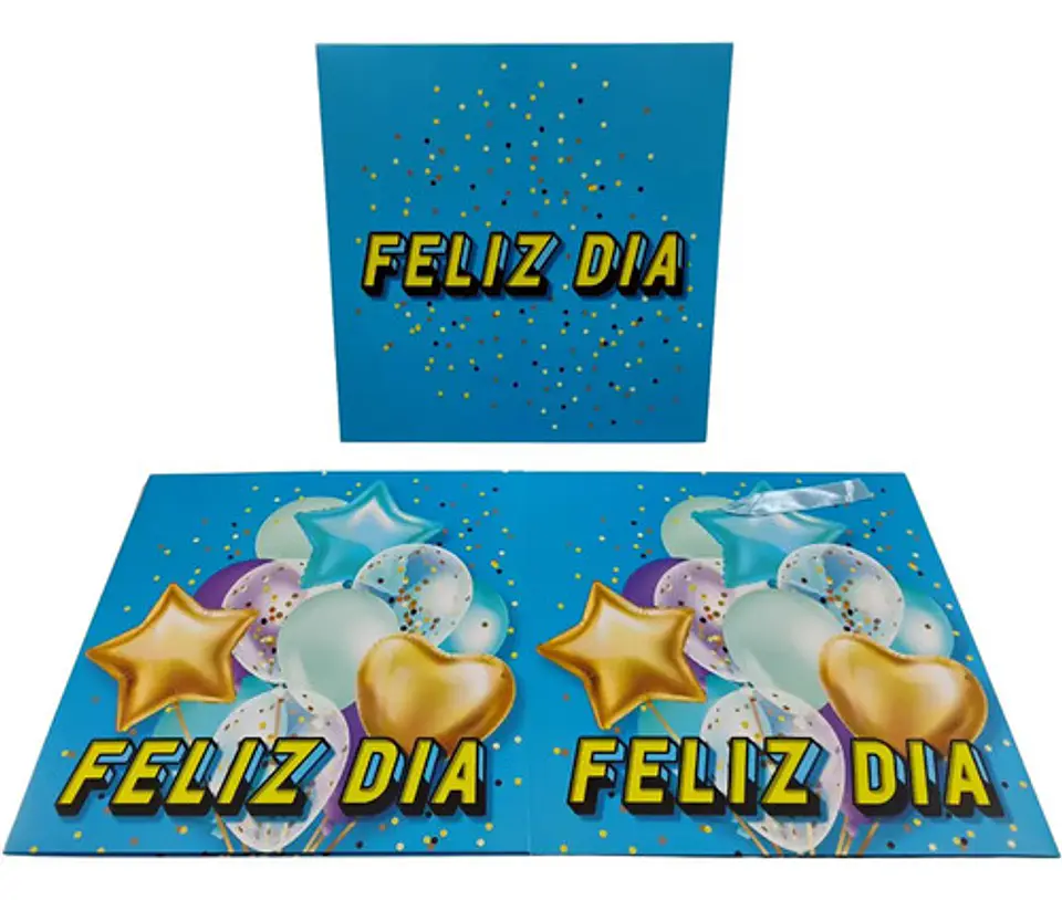 Caja Regalo 30 Cm Regalo Sorpresas Cumpleaños Niños Empaque  2