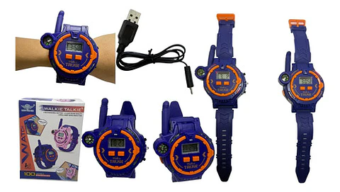 Walkie Talkie X2 Pcs Radio Juguete Comunicación Jueguete