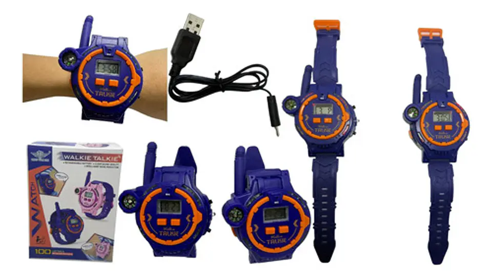 Walkie Talkie X2 Pcs Radio Juguete Comunicación Jueguete 1
