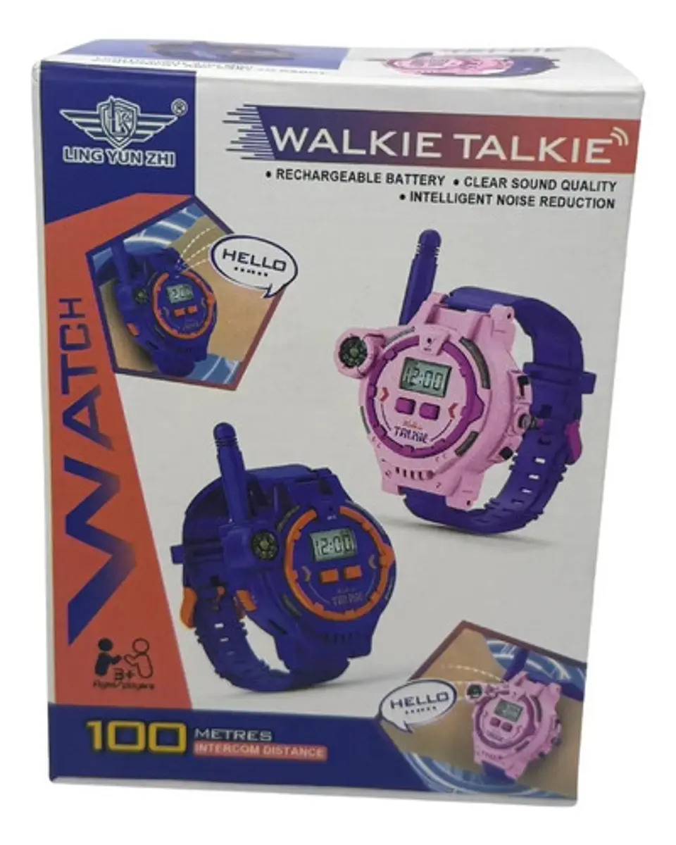 Walkie Talkie X2 Pcs Radio Juguete Comunicación Jueguete 2