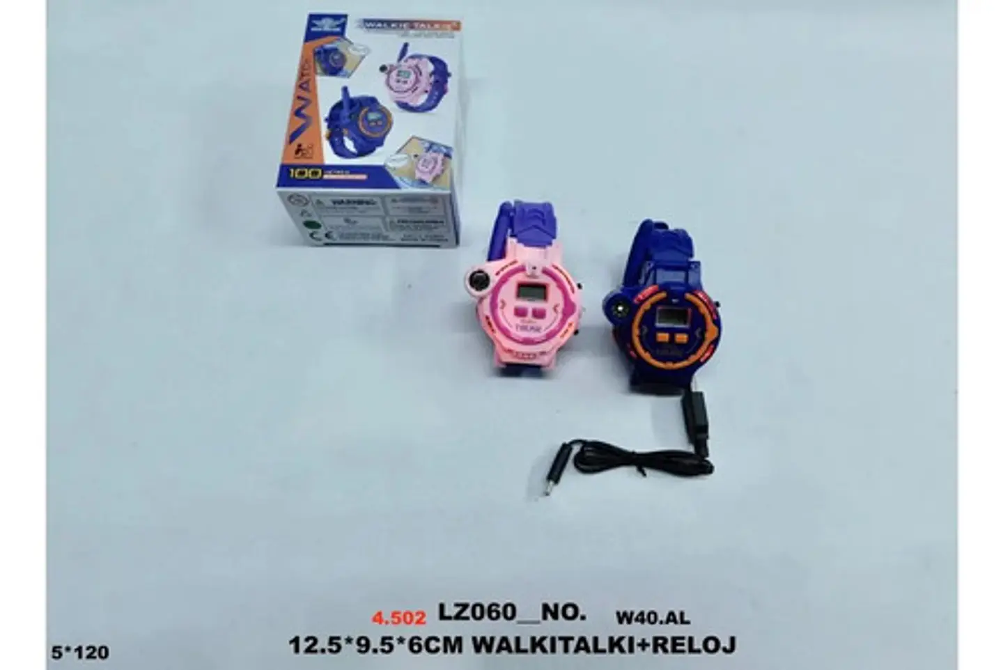 Walkie Talkie X2 Pcs Radio Juguete Comunicación Jueguete 6