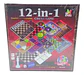 Juegos De Mesa 12 En 1 Ajedrez Parques Triqui Juguete 870c  - Miniatura 1