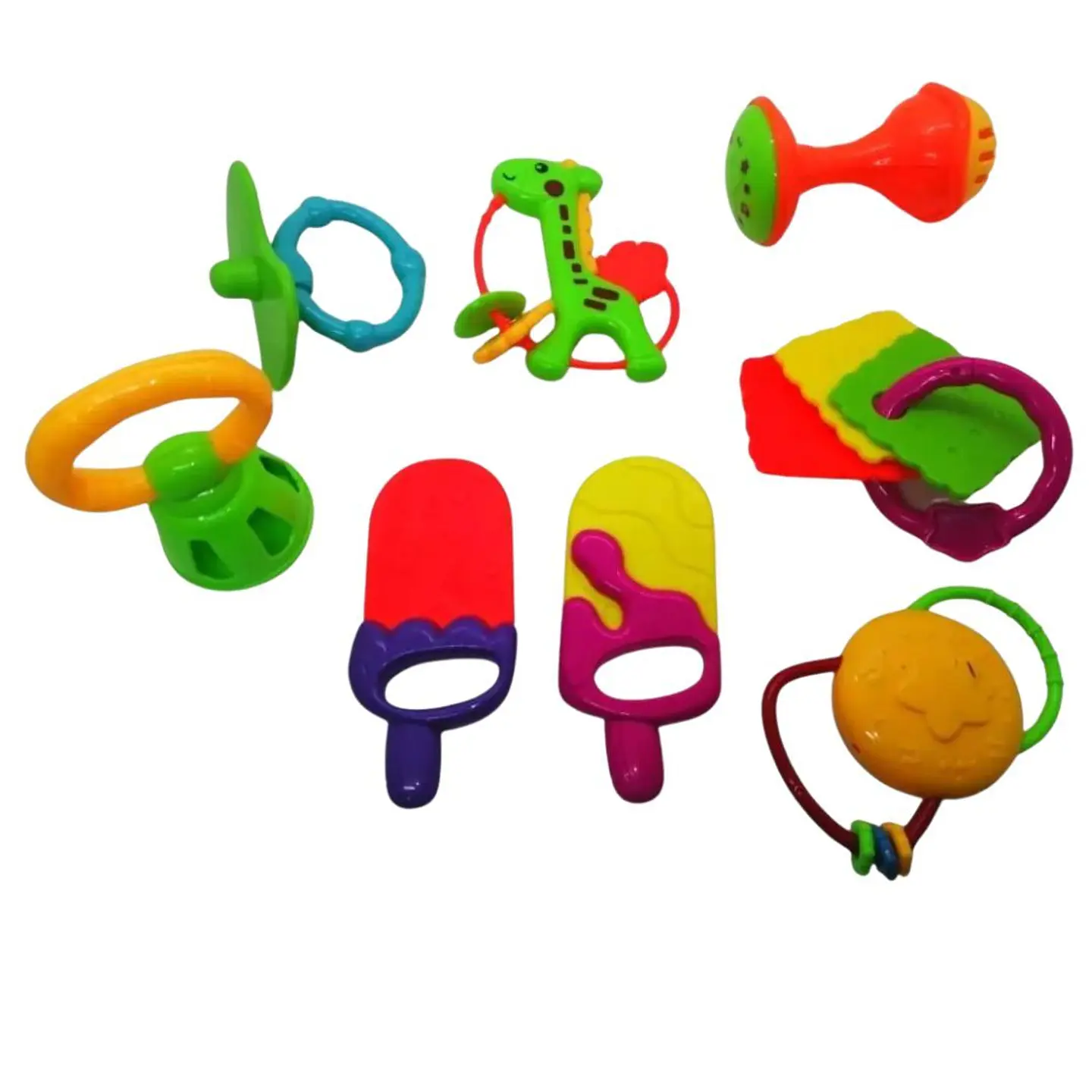 Bebes entretendores set sonajeros x8und juguete 8353a-11 1