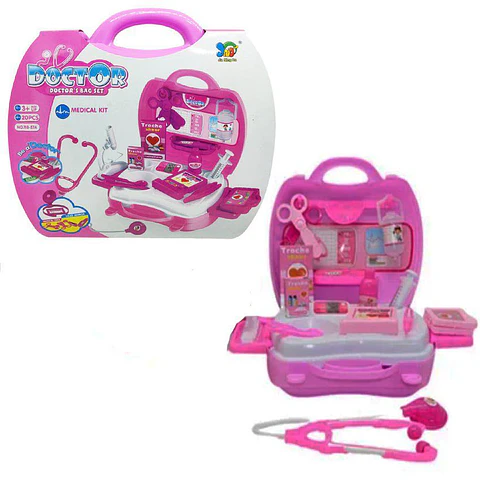 Kit doctora maletín enfermería maletín juguete medico juego