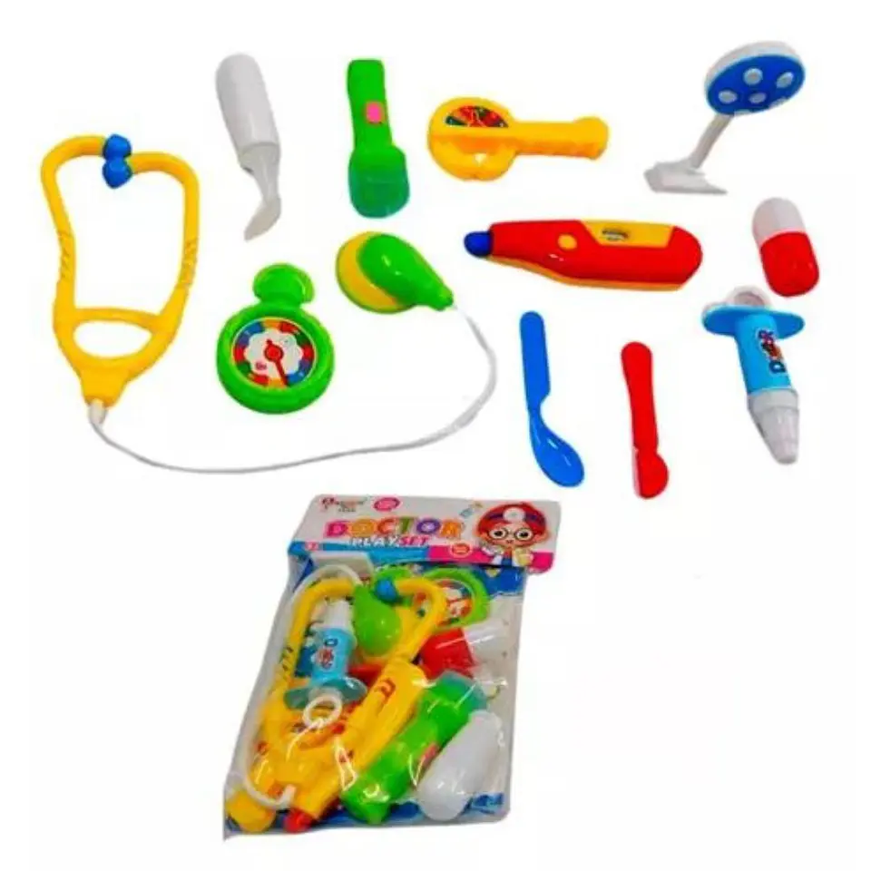 Set equipo medico juguetes niños pequeños juego doctor 2