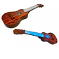 Guitarra juguete luces sonido niños regalo instrumento - Miniatura 2