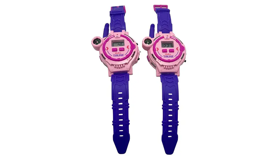 Walkie Talkie X2 Niñas Radio Juguete Comunicación Rosado 5