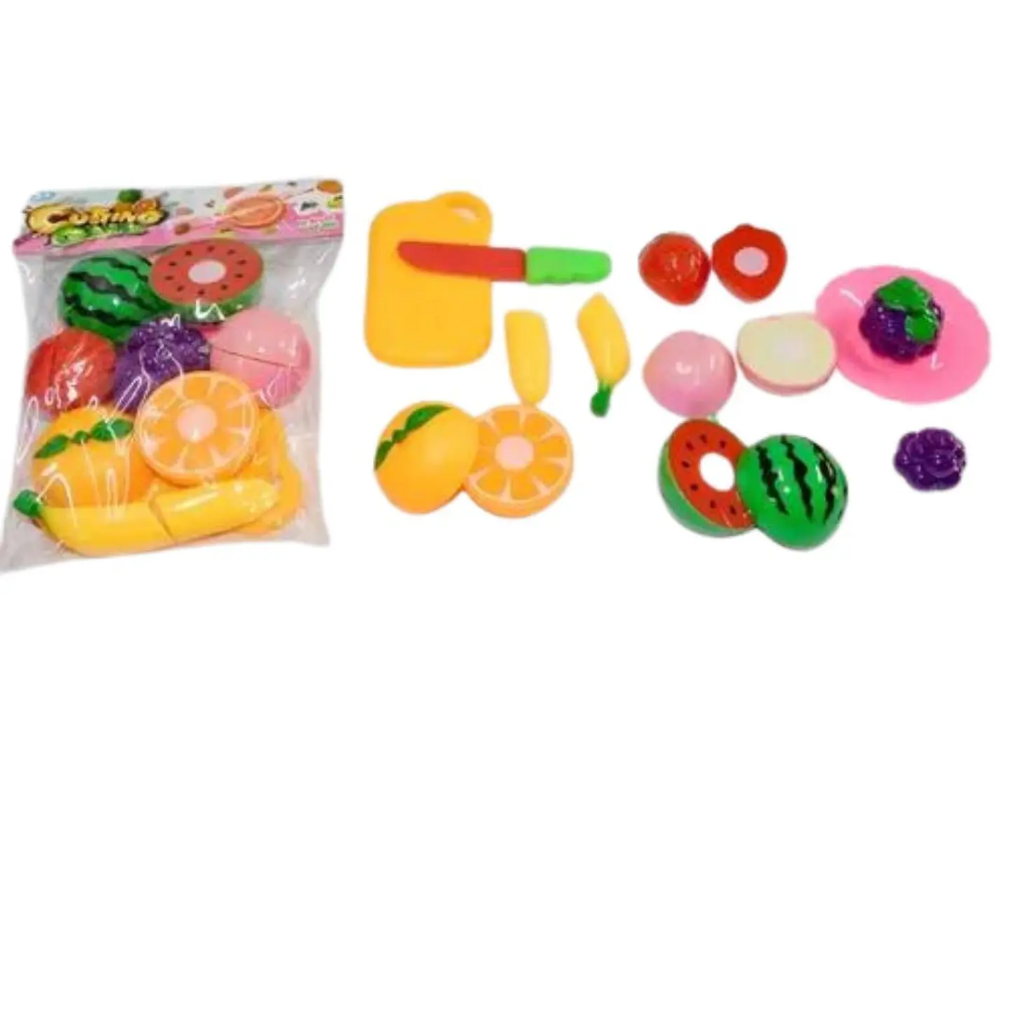 Frutas mágicas de abrir juguete juego cocina niños 1