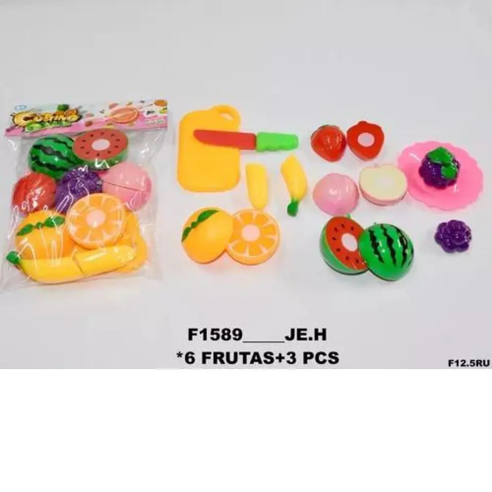 Frutas mágicas de abrir juguete juego cocina niños 3