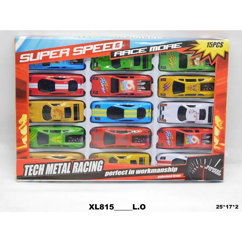 Carros colección carreras x 15  autos juguetes niños 2
