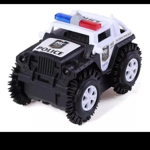 Carro policia jeep bugi 4x4 juguete loco auto con luces