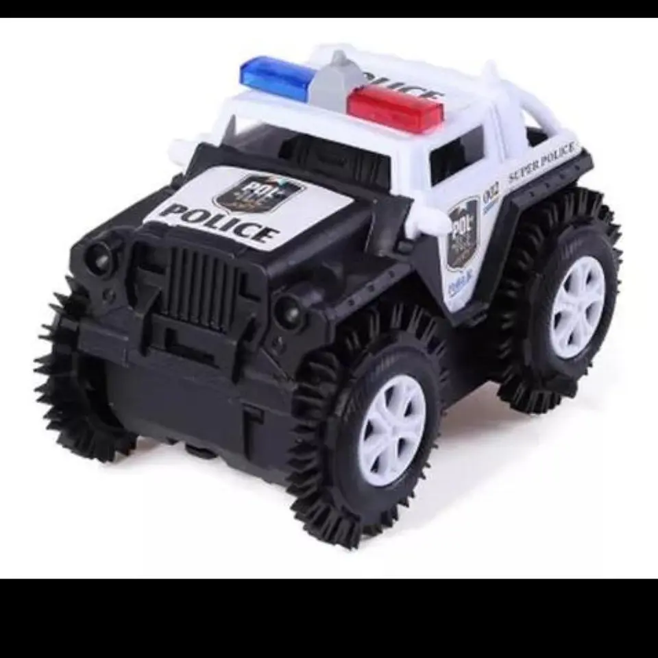 Carro policia jeep bugi 4x4 juguete loco auto con luces 1