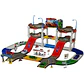 Pista set parqueadero track city para niño caja helicóptero - Miniatura 1