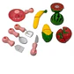 Frutas verduras juguete juego cocina verduras chef cocina - Miniatura 2