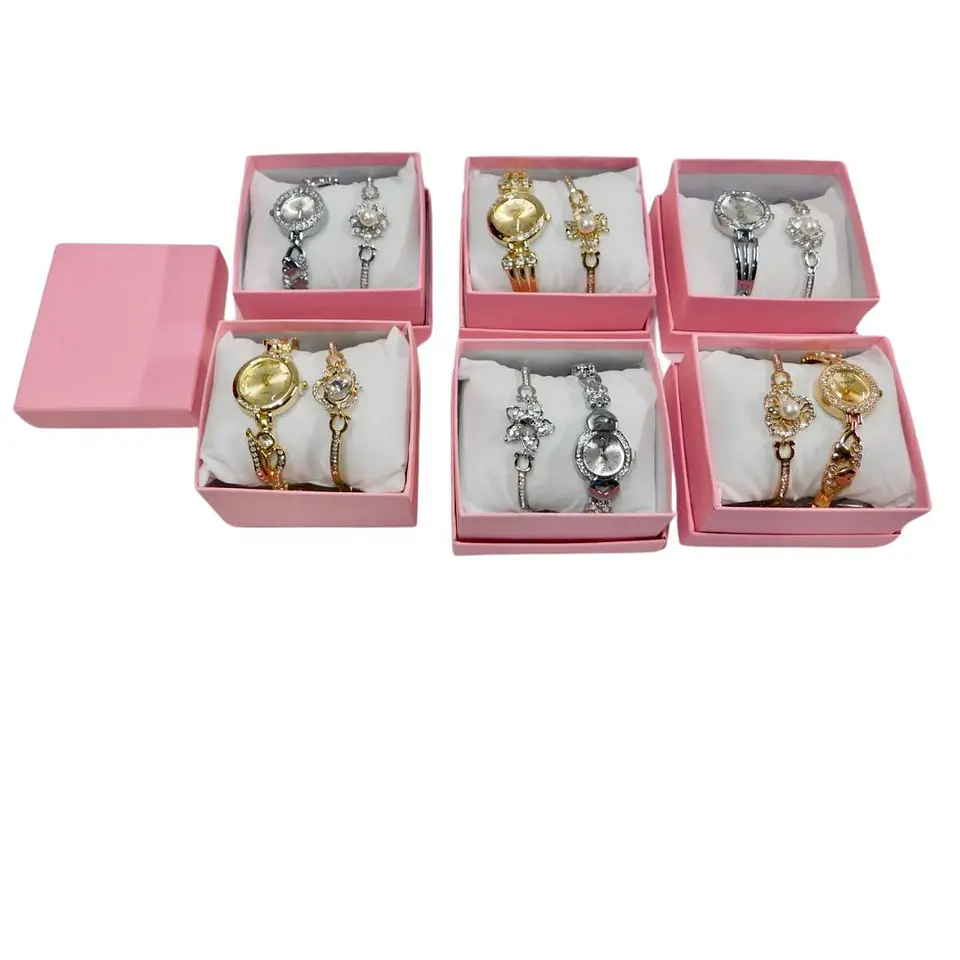 Estuche Reloj Pulsera Para Mujer Dama Regalo Cofre 2