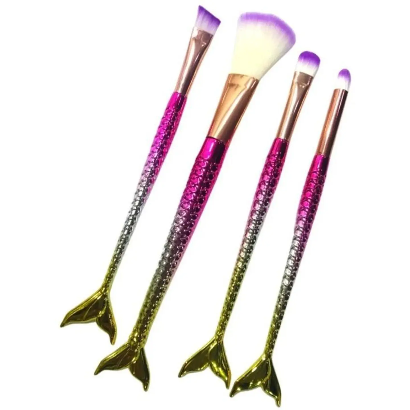 Brochas maquillaje cosméticos 4 pcs belleza ref cp-601 1