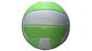 Pelota Voleibol Balón Bolleyball Deporte Ejercicio Juego Verde - Miniatura 2