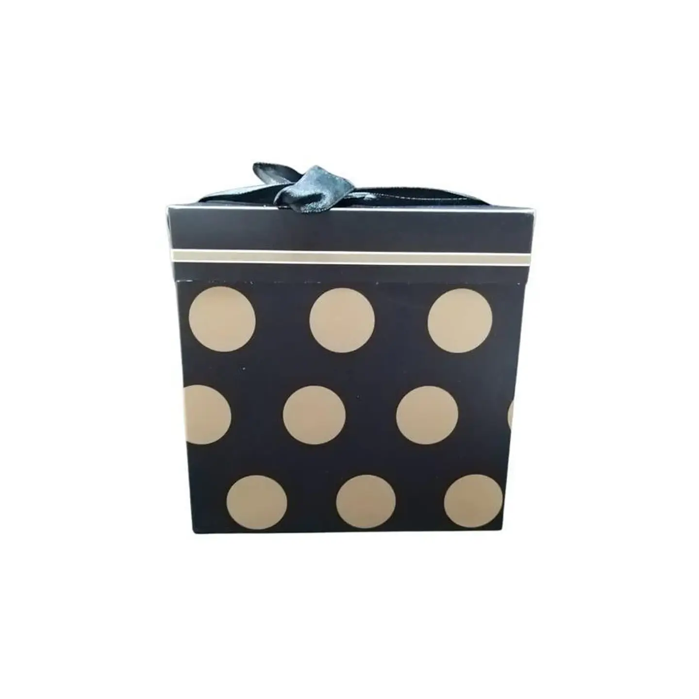 Caja de regalo 15x 15cm fechas especiales regalos negro 1