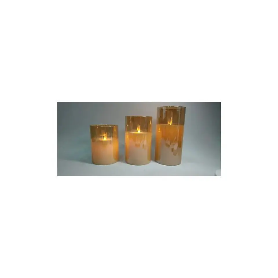 Velas decorativas parafina x3 control de tiempo y timer 2