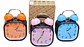 Reloj Despertado Cuadrado Con Campana Azul Rosado Naranja - Miniatura 5