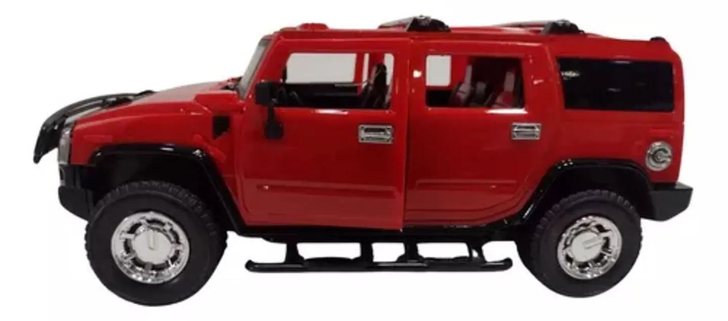 Camioneta 4x4 carro control remoto hummer recargable  juguete 2