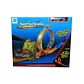 Pista carros 360 cars coche lanzador juguete + 2 corros auto - Miniatura 2