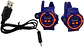 Walkie Talkie X2 Pcs Radio Juguete Comunicación Jueguete Azul - Miniatura 3