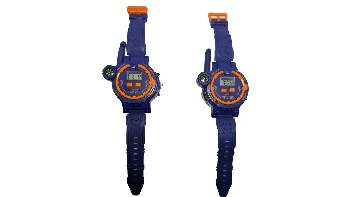 Walkie Talkie X2 Pcs Radio Juguete Comunicación Jueguete Azul 6