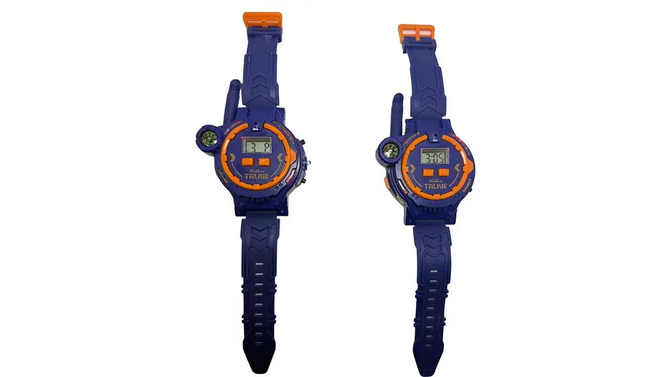 Walkie Talkie X2 Pcs Radio Juguete Comunicación Jueguete Azul 6