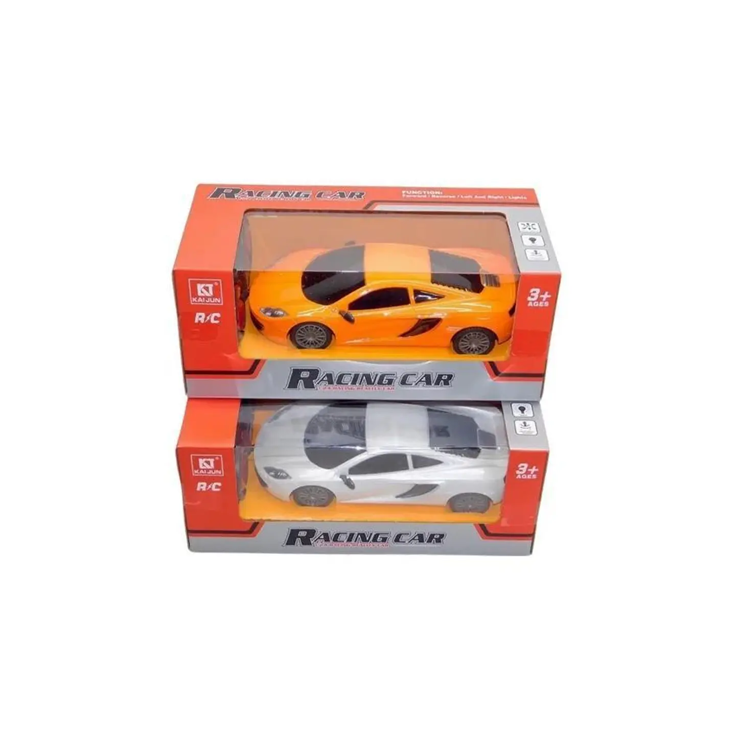 Carro deportivo a control remoto niños regalo 1:24 luces 3 1