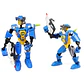 Depredador héroe juguete robot colección juguetes niños re - Miniatura 1
