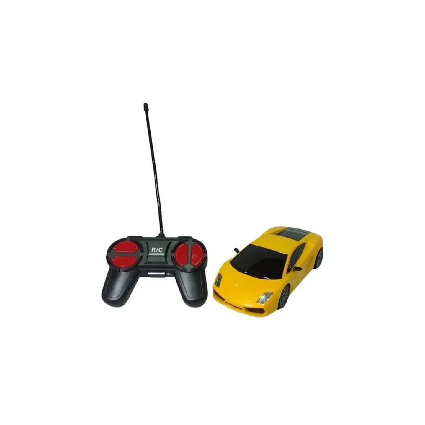 Carro deportivo a control remoto niños regalo 124 luces 2
