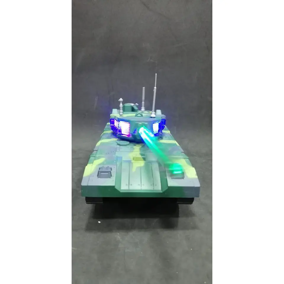 Tanque carro loco loces sonido militar regalo niño 4