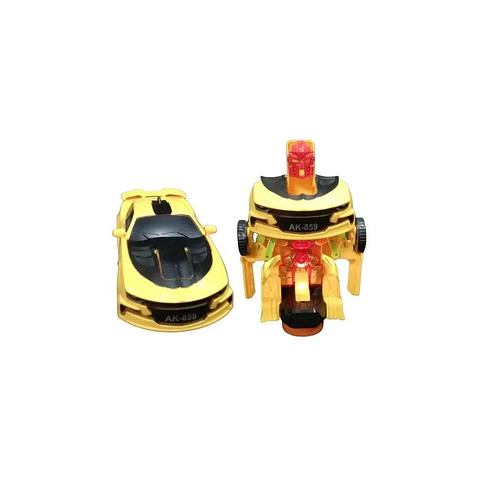 Transformers robot carro luces y sondos