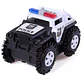 Carro policía loco jeep police camioneta 4x4 regalo juguete - Miniatura 2