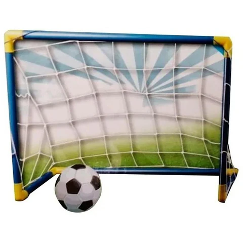 Cancha fútbol dos arcos niños cancha +balón + maya grande 60