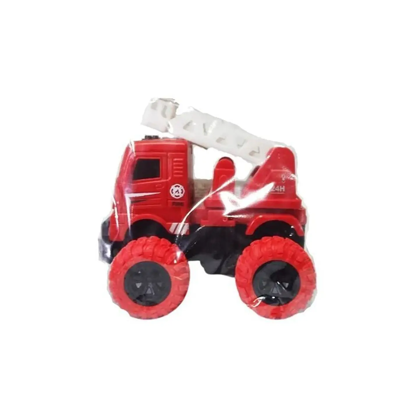 Camiones bomberos 4 llantones juguete niños pequeños 2