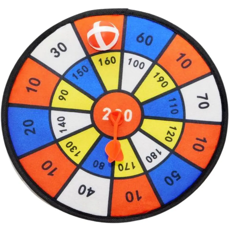 Tablero de espuma dardos y pelotas para pegar puntería juego juguete 1