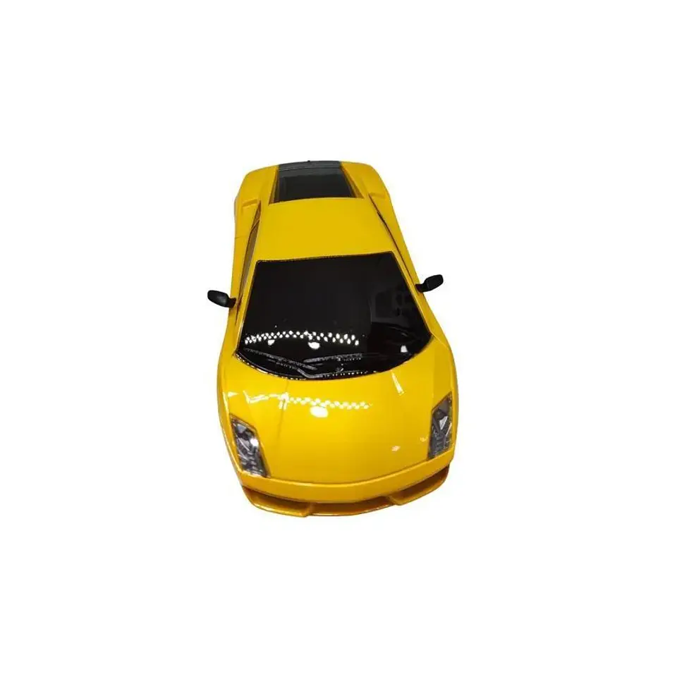 Carro luces metalizado recargable control remoto 124 2
